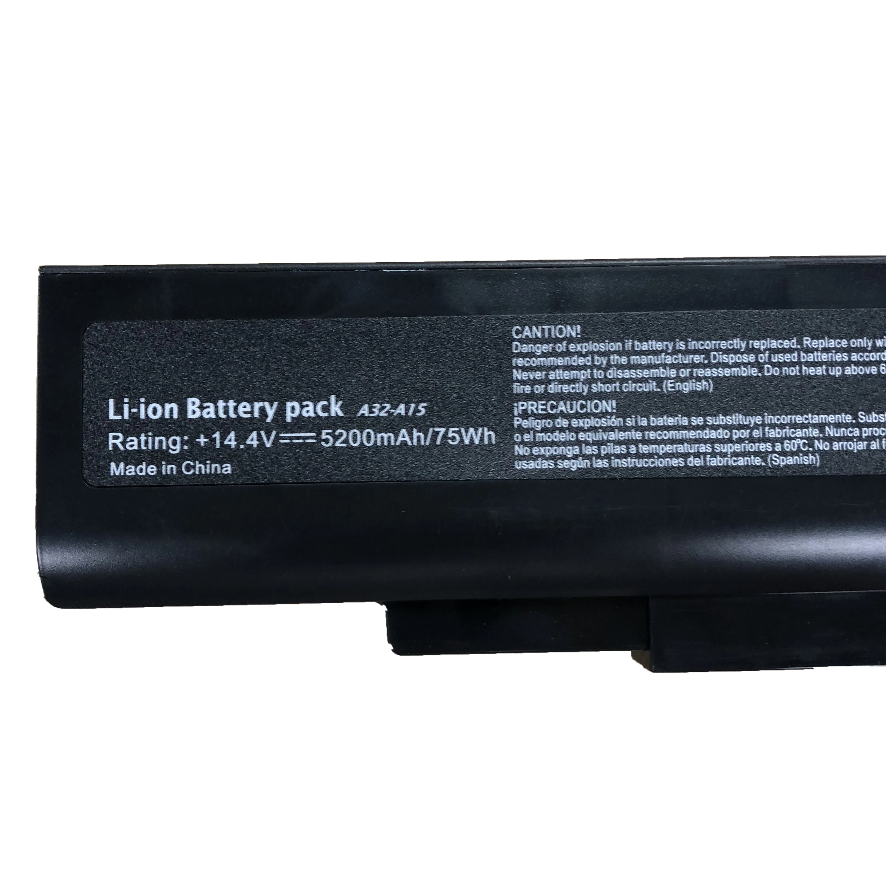 Imagem -04 - Bateria do Portátil para Msi A6400 Cr640 Cx640 para Medion E6221 E6227 P6815 P6634 X6815 14.4v 5200mah 75wh A32-a15 A42-a15 Novidades