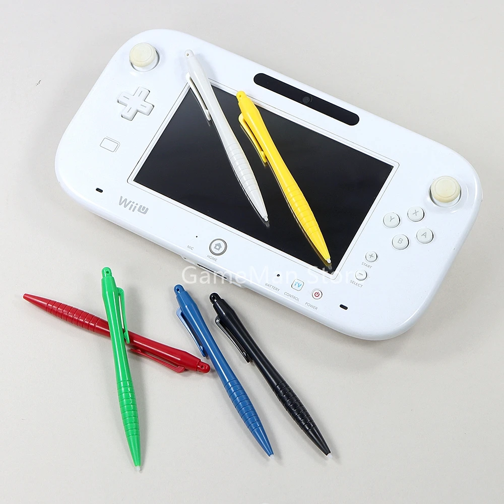 2pcs/lot Multi-color Plastic Big Touch Pen Stylus Pen for WII U 3DS 3DSXL LL NDS NDSL view 6