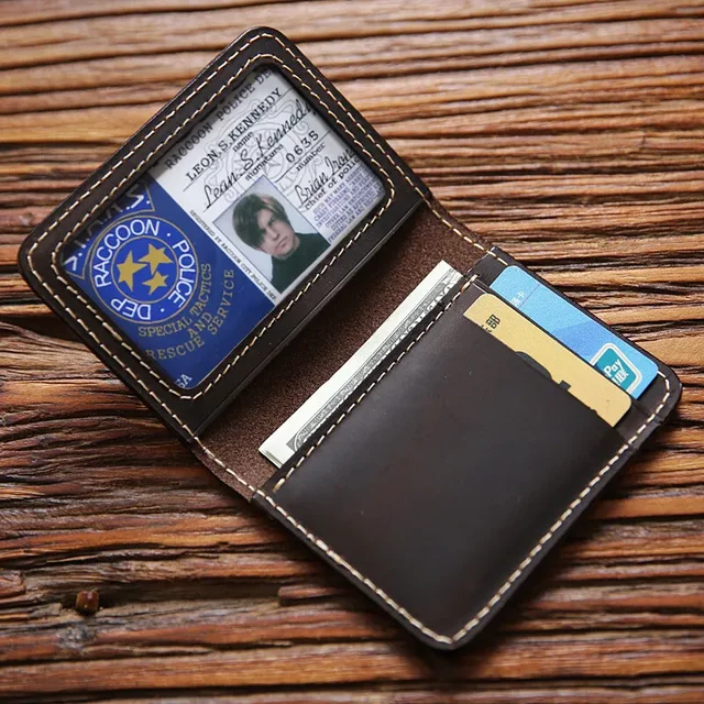 Retro Crazy Horse skórzane etui na karty męskie etui na karty kredytowe ze skóry bydlęcej portfel ręcznie robione ultracienkie szczupłe etui na prawo jazdy