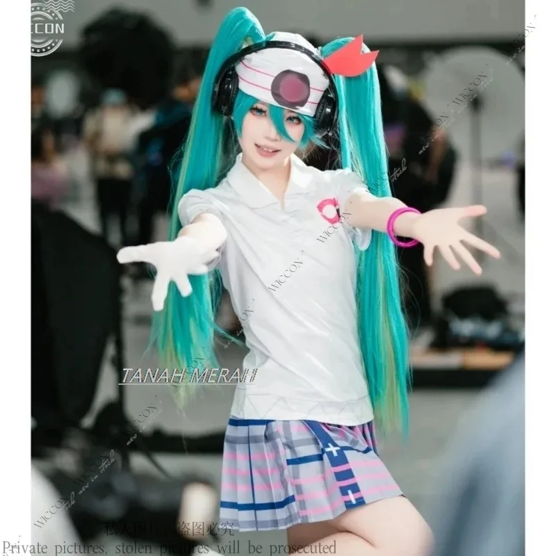 

didi 211Game Project Sekai Virtual Singer Cosplay Costume Wig Outfit Girl Woman Skirt Cute mikuku Bag Wear Role Play New Set