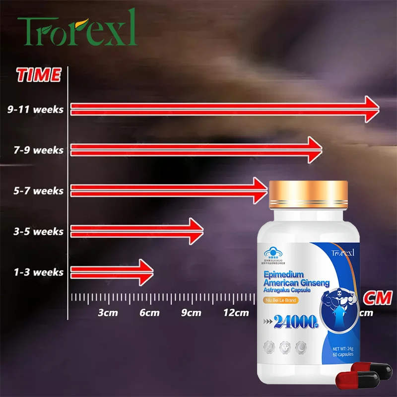 تعزيز الطاقة بخلاصة الابيميديوم والجينسنغ - يعزز القوة والثقة - مكمل معزز بالأعشاب اليومية للرجال #4