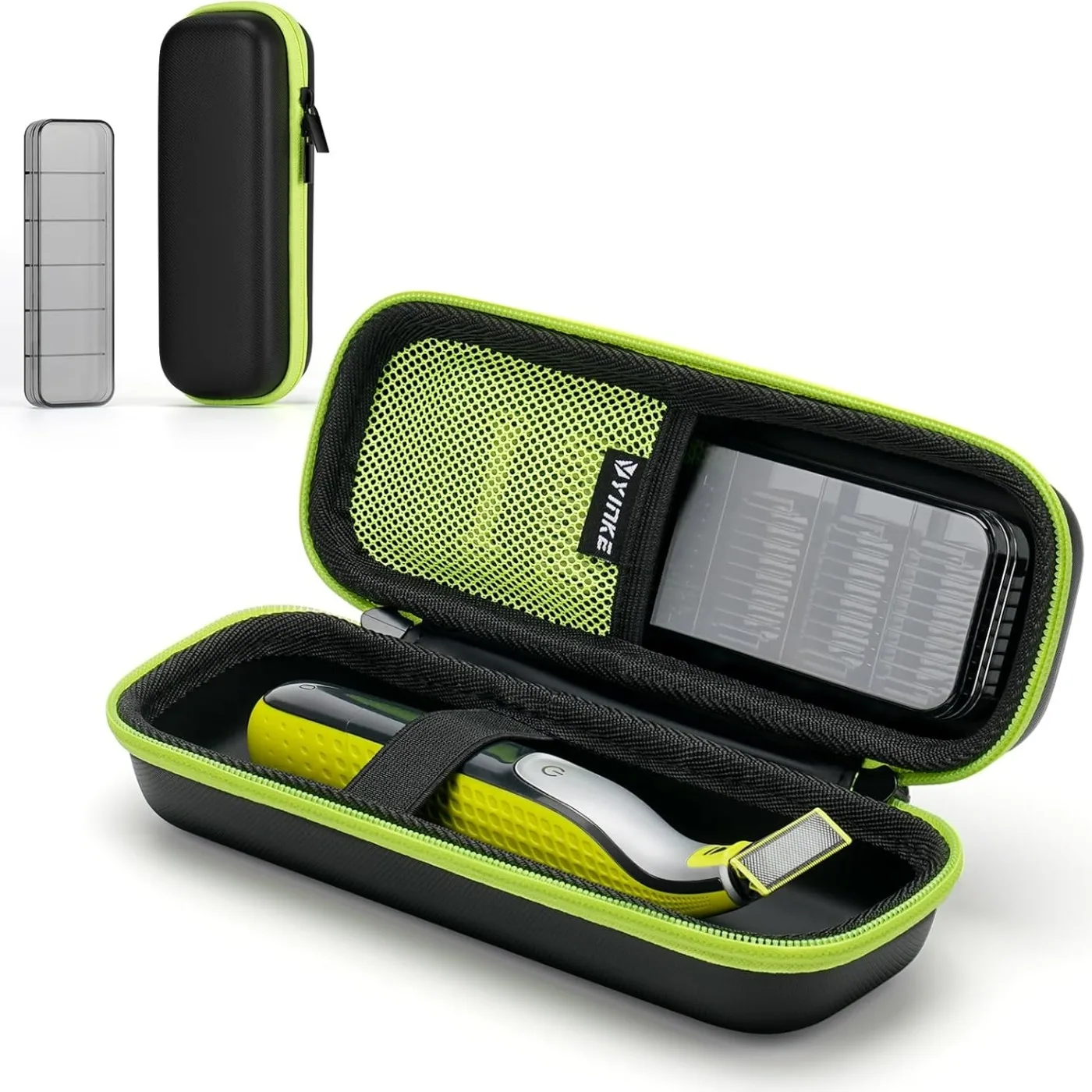 

Yinke Hard Travel Case with Attachments Storage Case for Hybrid Electric Trimmer and Shaver,Waterproof Case Portable Storage Bag