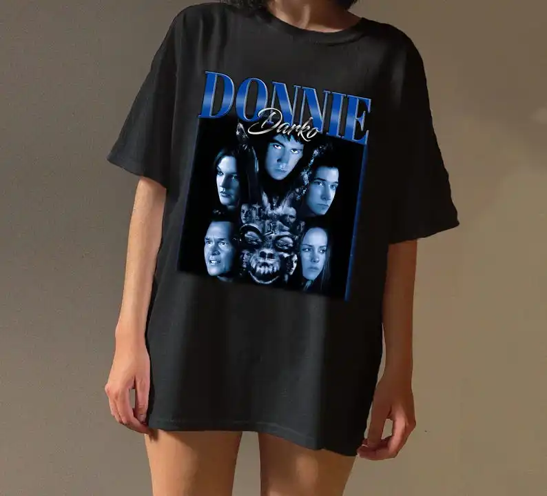 Donnie Darko Shirt, T-Shirt, Donnie Darko Retro Shirt,  Horror Fan Gift, Vintage  Bootleg TShirt