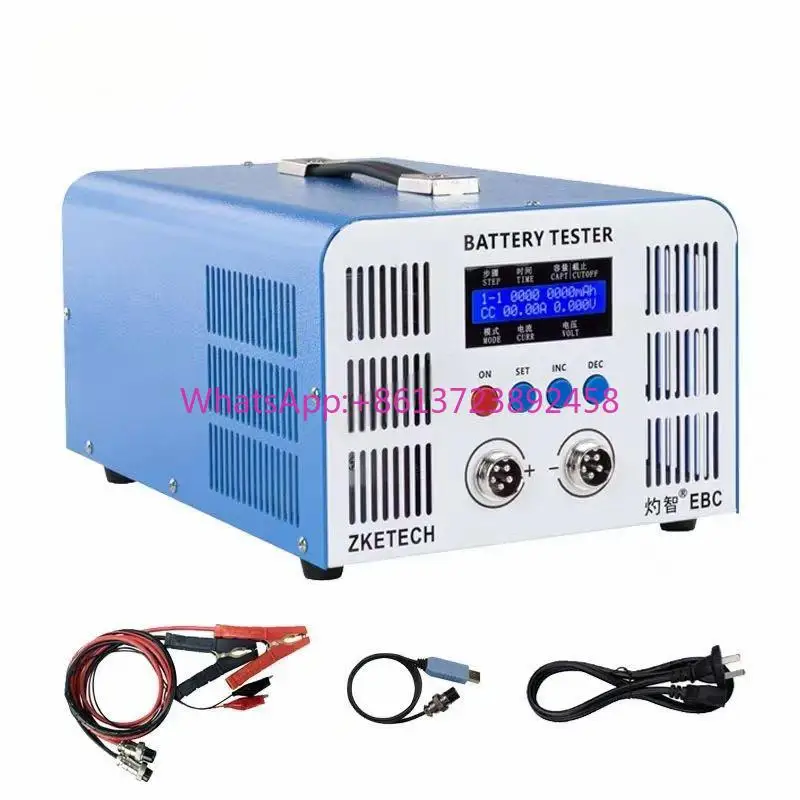 

Electronic Loading 0-5V Lifepo4 Lithium Battery 50A Charge Discharge Deep Cycle Intelligent Battery Capacity Tester EBC-A50L