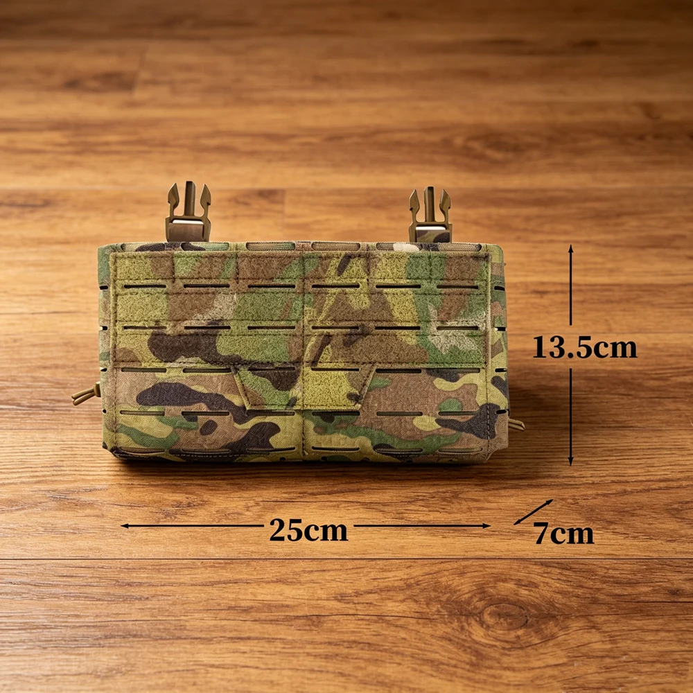 Taktische Brustpaneltasche Hauptteil Vorderseite für ARC Placard V4 Weste Dreifach 5.56 Magazintasche