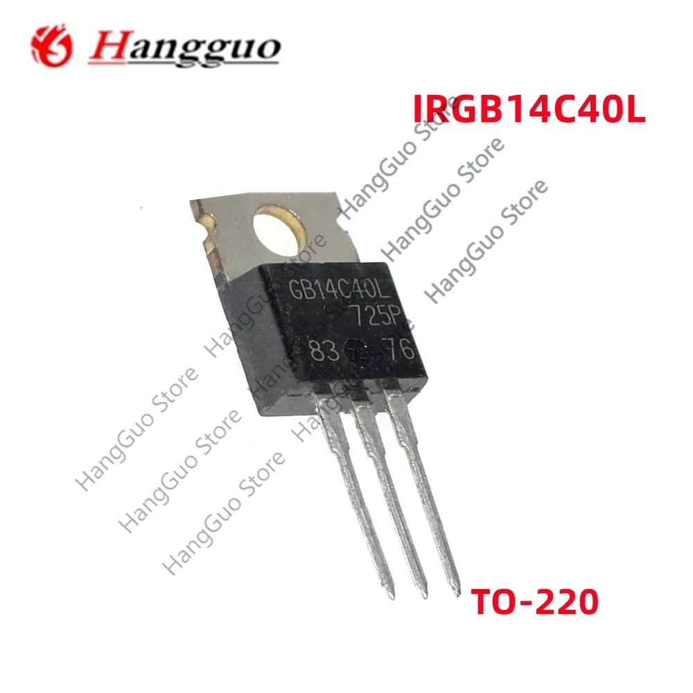 10 pçs/lote IRGB14C40L GB14C40L original 14C40L TO-220 para Delphi IGBT ignição automotiva Driver Transistor Chip 430V 20A 125W