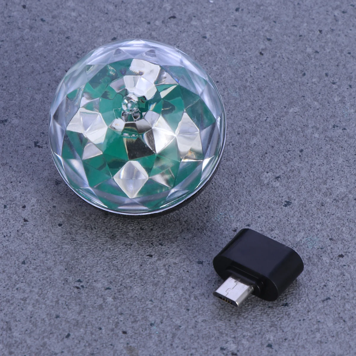 USB صغير صوت الاستشعار ديسكو الكرة ضوء أسود LED المرحلة Dj كاريوكي أضواء المحمولة USB بالطاقة للمنزل نادي بار الحفلات #4