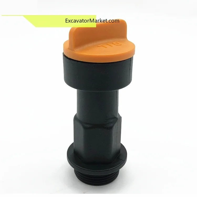 For Hyundai R55-7 Yanmar Excavator plus oil pipe oil cap plastic tube Excavator Accessories For excavator