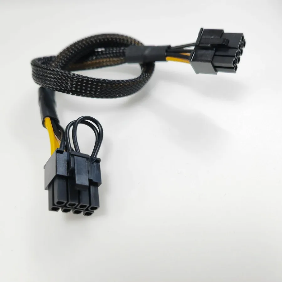 PC PSU PCI-E 8P 8pin GPU Video card power cable cord 18AWG 30cm for Dell T5810 T3610 T5610 T7600 T7610 Computer