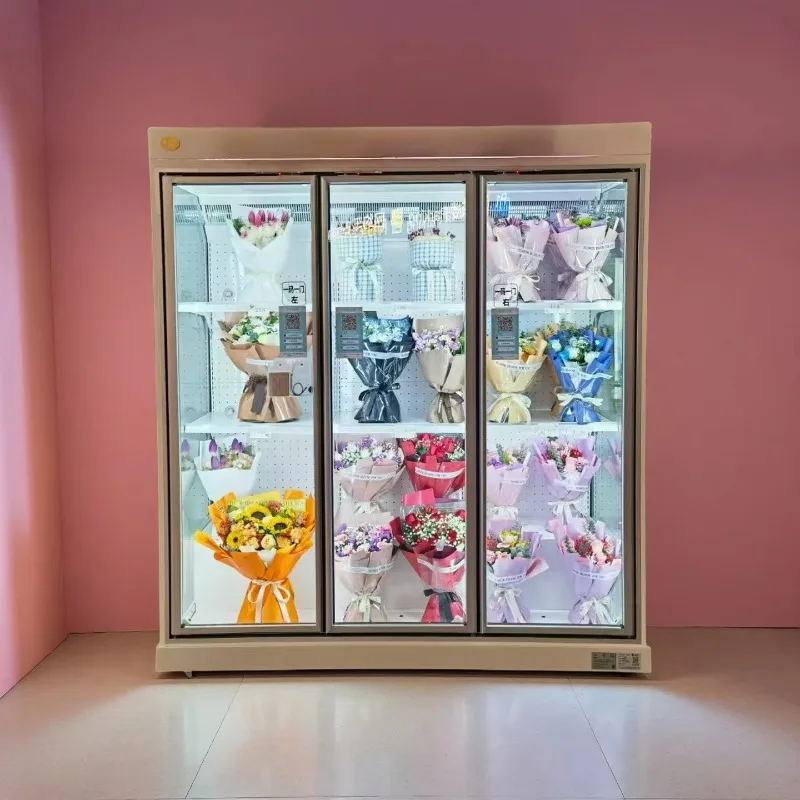 Practical Automatic Flower Vending Machine Usable Flower Vending Machine