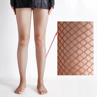 pantyhose female Mesh women tights stocking slim V-waist gold silver hollowed  fishnet stockings club party hosiery 1pcs TT102