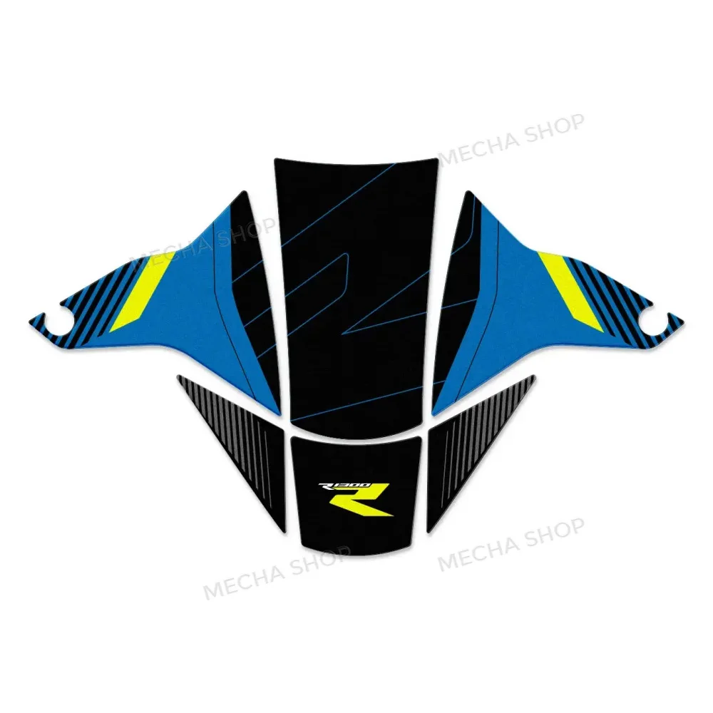 For R1300R Fender Sticker R 1300 R 2025-2026 3D Epoxy Resin Sticker Motorcycle Accessories