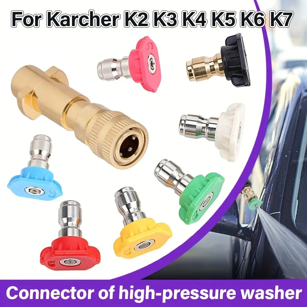 For Karcher K2-K7 Pressure Washer Adapter Convert To 1/4
