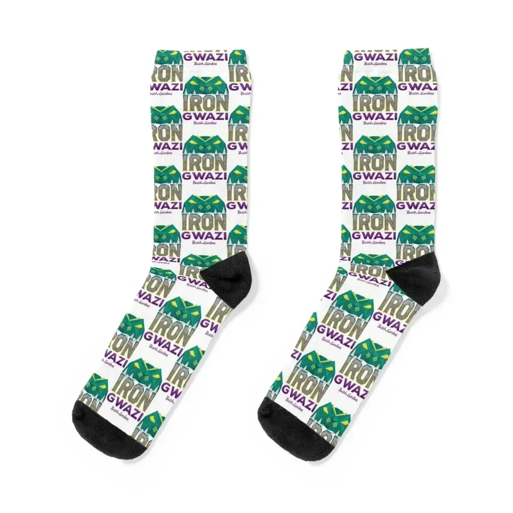 Busch Gardens T-ShirtIron Gwazi (Busch Gardens Tampa) Socks Men's soccer anti-slip gift Socks For Men Women's