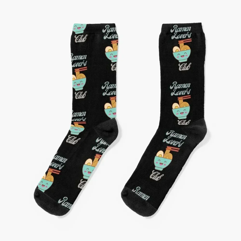 

Ramen and Japanese food Lover's Club Socks Climbing Stockings man Mens Socks Women's