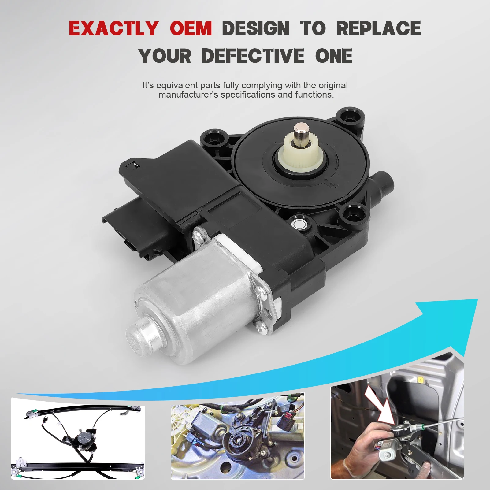 � Fensterhebermotor für KIA Sportage 2017-22 Fensterhebermotor für Hyundai Elantra 2011-2016 Tucson Sonata 82460-D901 – Detail 4