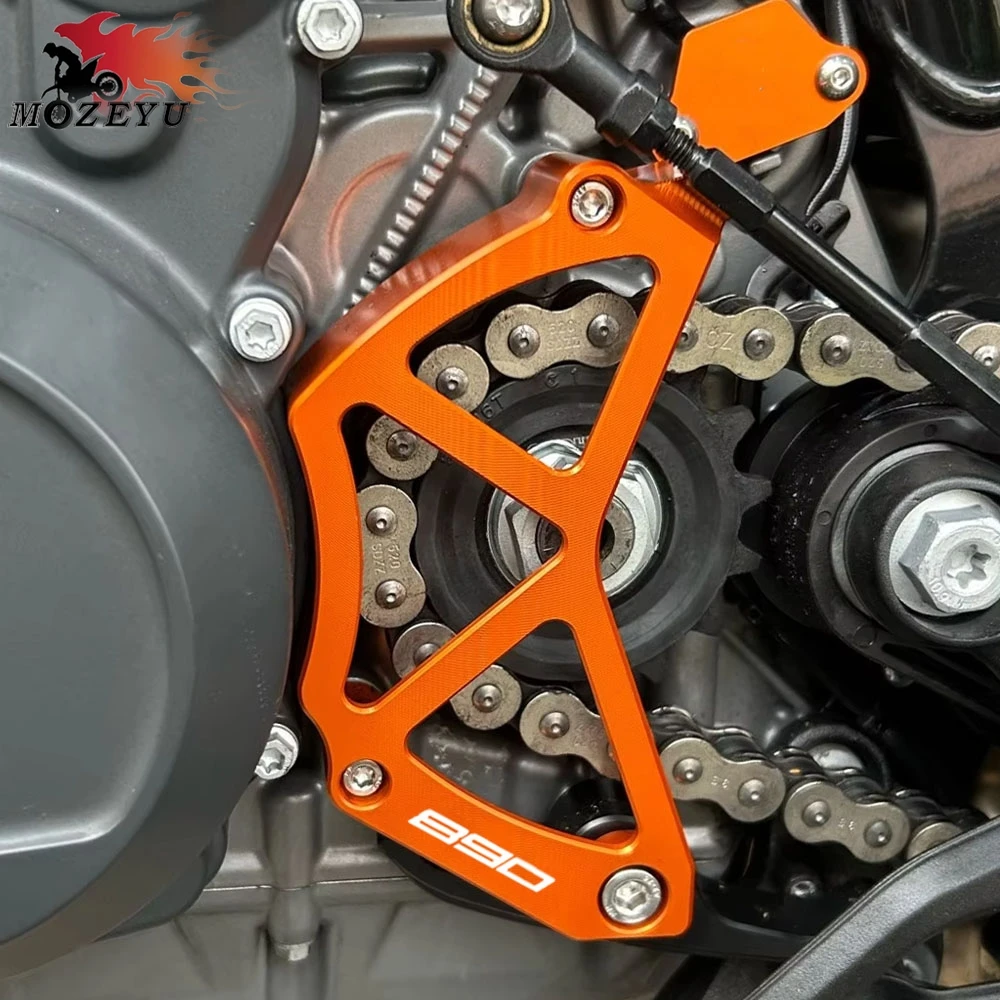 

Motorcycle 890SMT Front Sprocket Cover Chain Cover Chain Guard Protector For 890SMT SMT890 2023 2024 2025 890 SMT Accessories