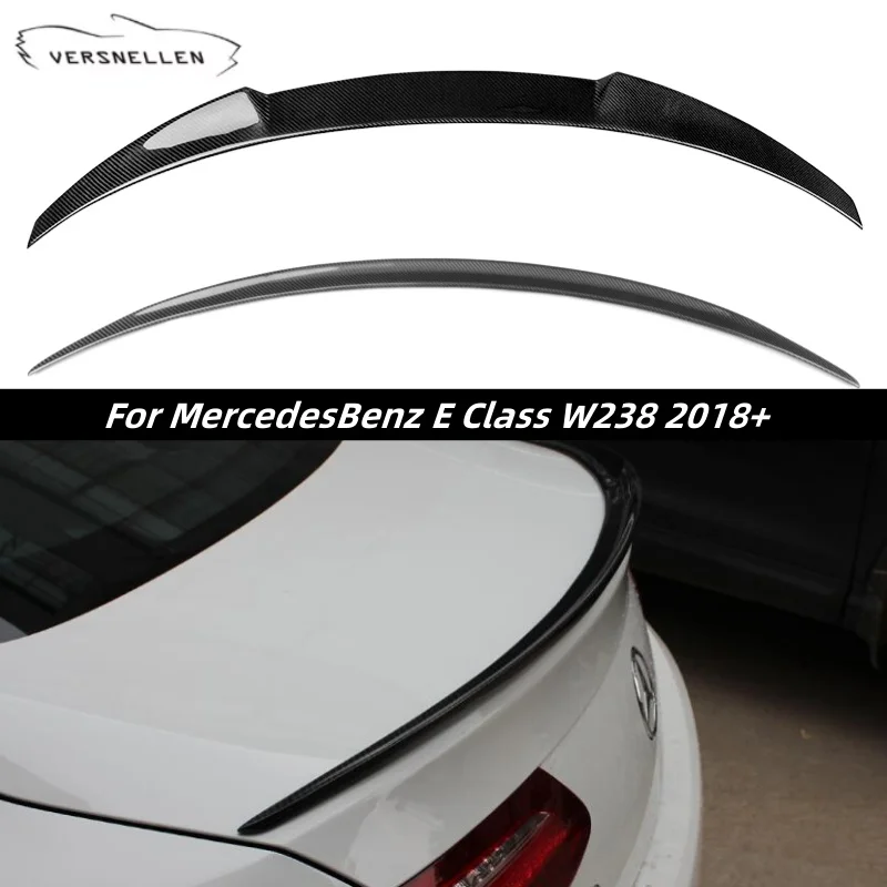 

For Mercedes-Benz E-Class W238 C238 Coupe 2018-UP AMG Style Real Carbon Fiber Rear Trunk Spoiler Wing