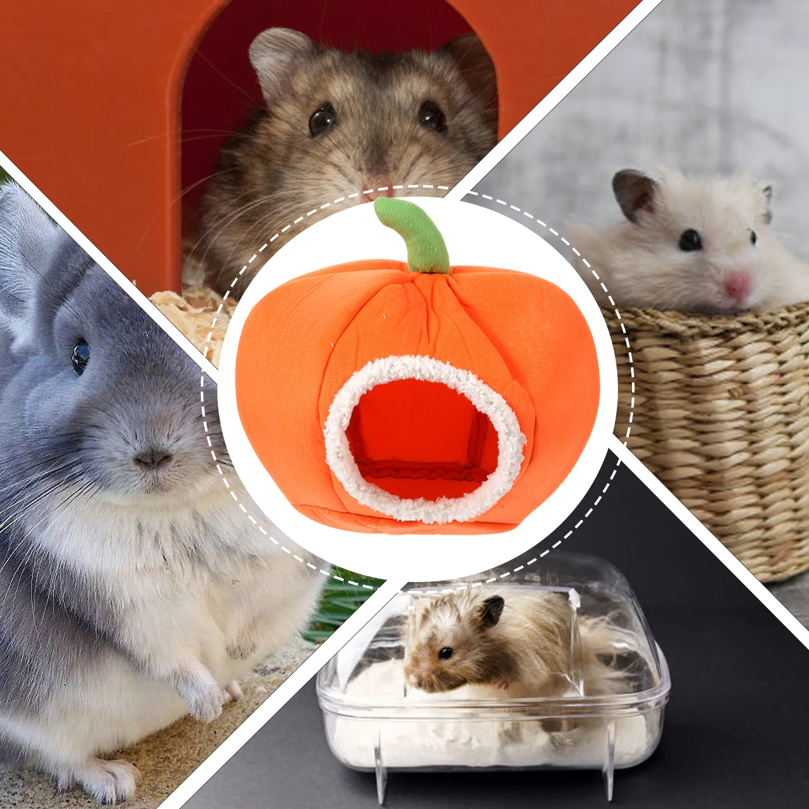 

Pet Nest For Small Animals Hamster Hedgehog Chinchilla Warm Bed Cozy Sleeping Hideout Winter Resting Habitat Rabbit