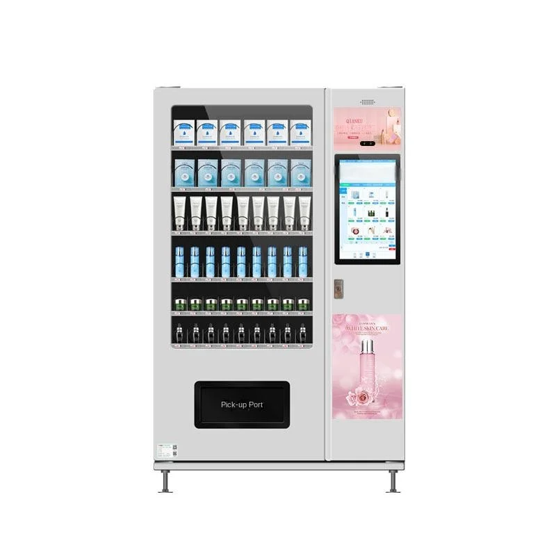 

Custom Wig/Eyelash/Jewelry/Makeup Vending Machine Cosmetic Dispenser Light Emitting Diode Vending Machine with 22 Touch Screen