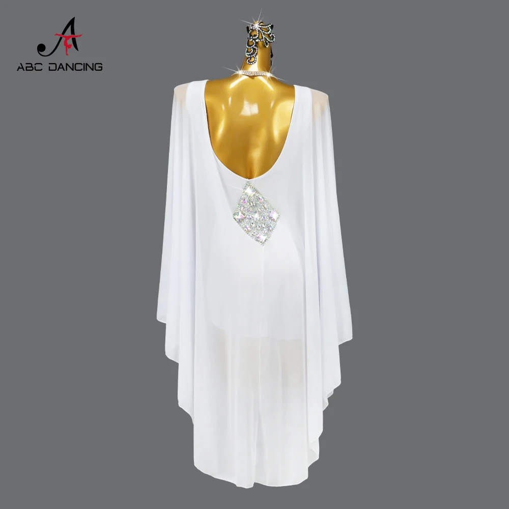

Womens Latin Dance Dresses Ballroom Match Clothing American Stage Ladie Party Girls Sexy Evening Long Carnival Costume Dancewear