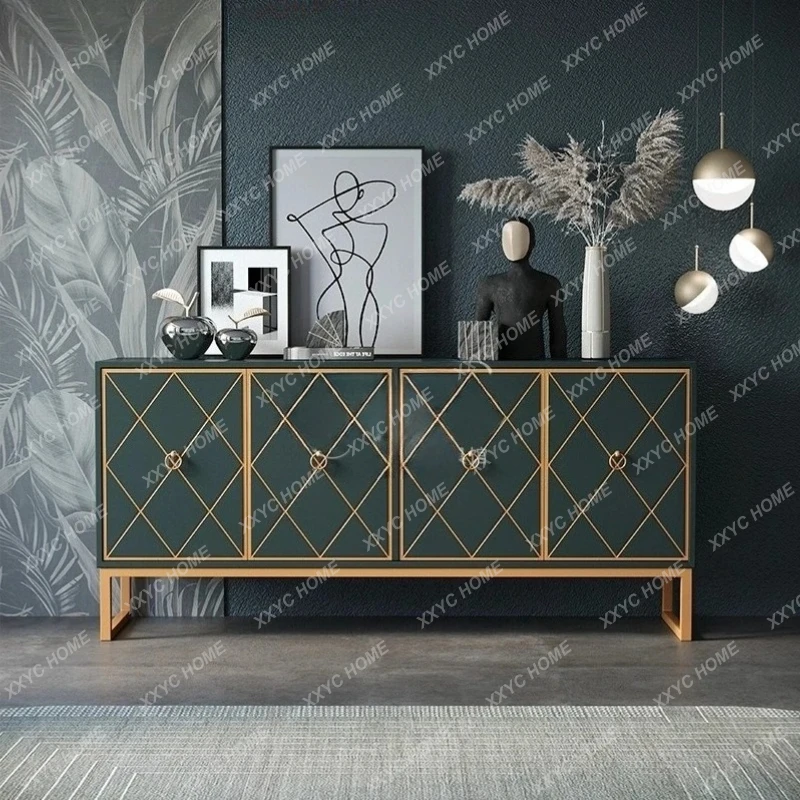 

Современный шкаф-тумба в стиле лайт-люкс для прихожей, гостиной, модель для демонстрационной комнаты