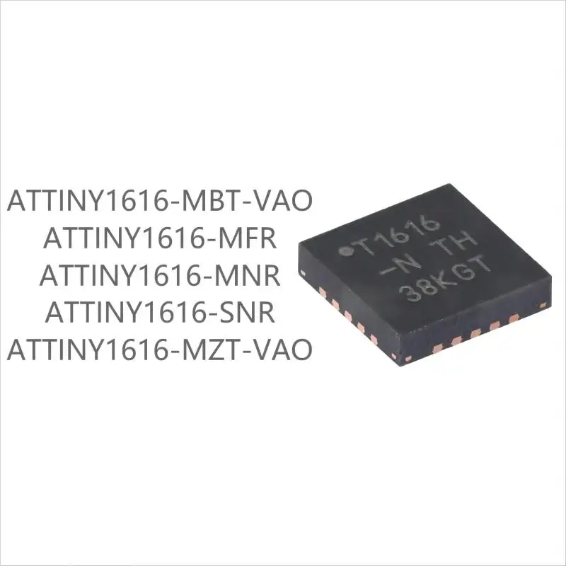 ATTINY1604-SSFR SSNR ATTINY1606-MF MN SF SN ATTINY1607-MN MF ATTINY1614-SSN SSF ATTINY1616-MN MBT-VAO MF SN MZT-VAO