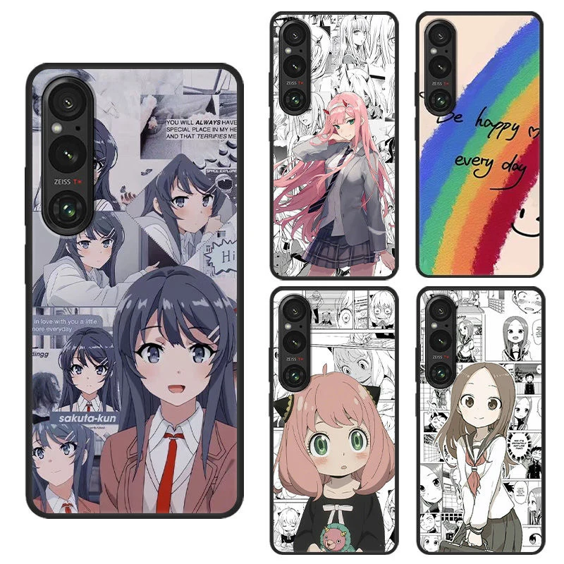 Funda para Sony Xperia 1 VII funda para Xperia 10 VI carcasa suave de silicona antigolpes para Sony Pro-i Fundas para Sony Xperia 1VII 10VI