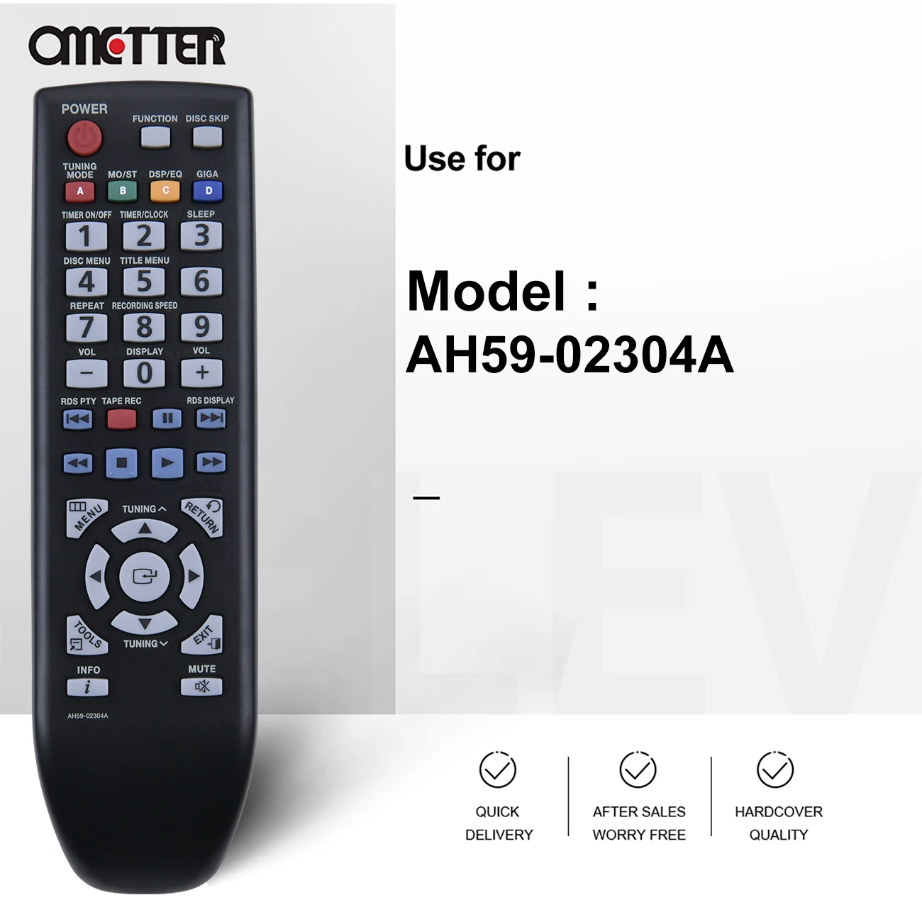 ใหม่ AH59-02304A รีโมทคอนโทรลสำหรับ SAMSUNG DVD MX-C830D MM-D330D AH5902304A MX-C630D MX-C730D