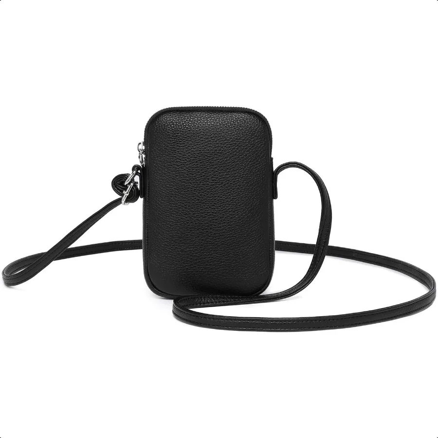 

Small Crossbody Purse Zipper Cell Phone Bag Mini Shoulder Purse Wallet Smart Phone Wallet with Credit Card Solts