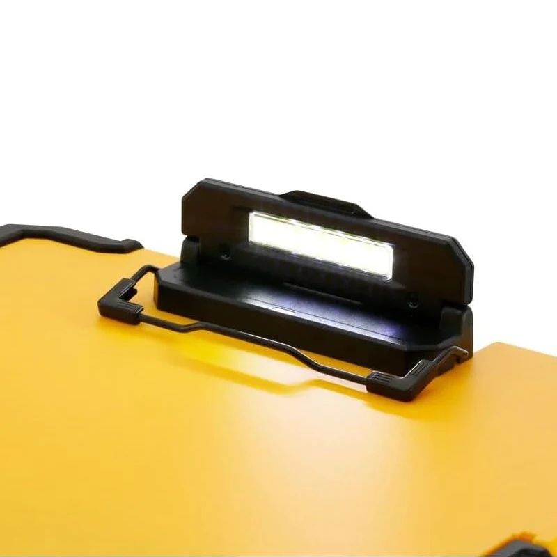 DEWALT-organizador de portapapeles TSTAK, Bolsa interna de luz LED, Clip de Metal, tablero de archivos, DWST82732-1