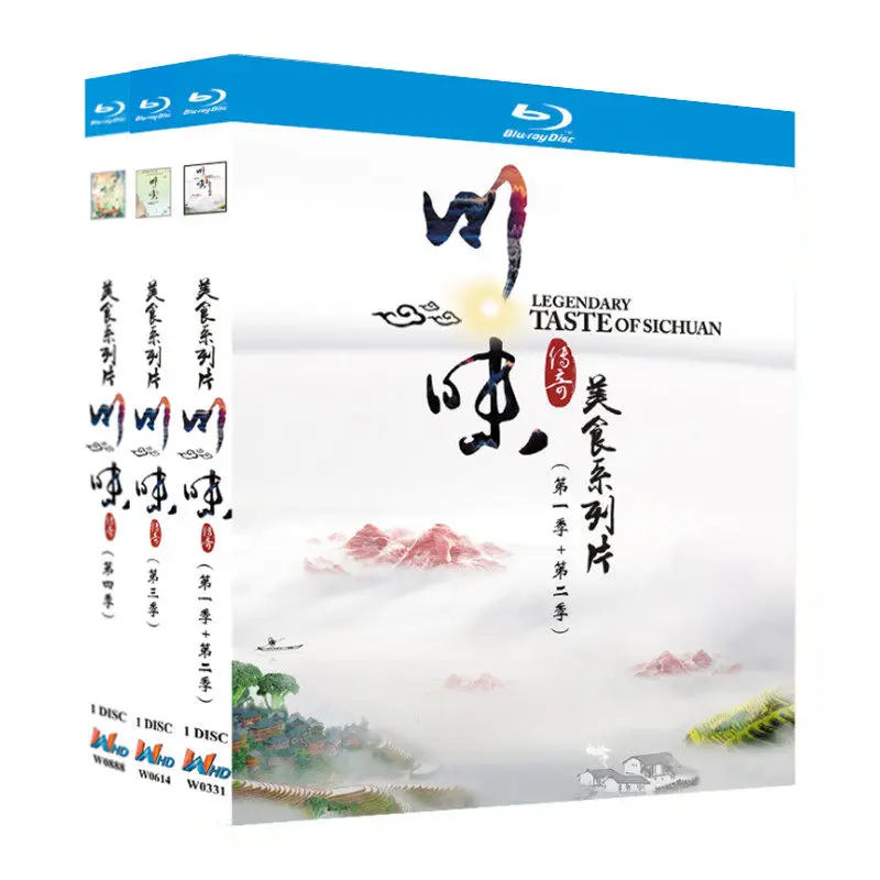 

Коллекционный набор Blu-ray Ultra HD: Документальная серия «Вкусы Сычуани», сезоны 1-4, с китайскими субтитрами