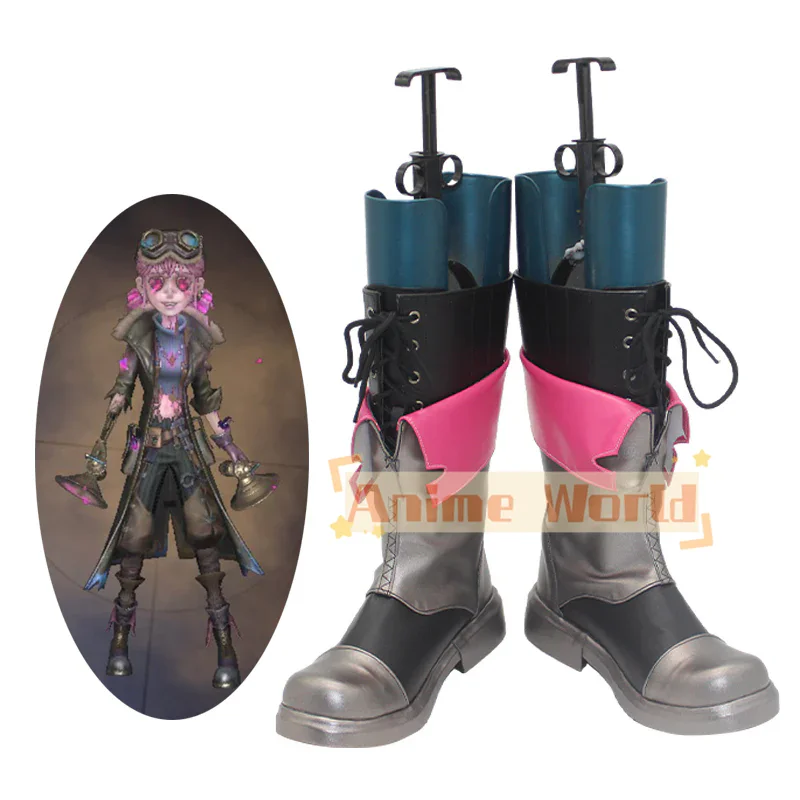 Identity V Fluorite Cheerleader Lily Barriere Cosplay Shoes Halloween Carnival Boots Custom Made