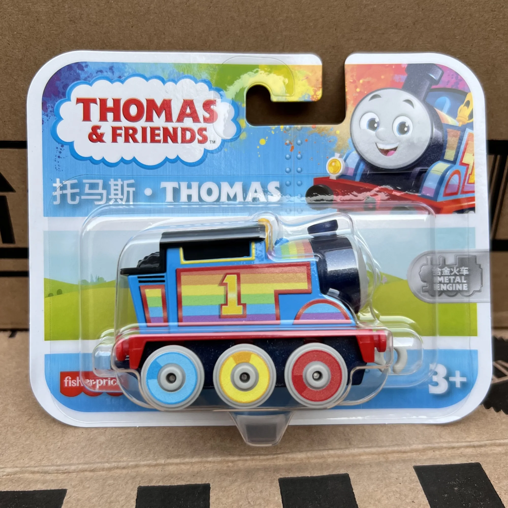 Original Thomas et ses amis Train jouets jouet de poche or Diesel Molley Lady Toby Rail Train modèle poche jouets personnalisé enfants cadeau