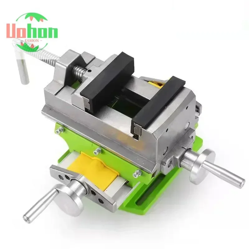 

3 Inch Cross Slide Vise Vice table Compound table Worktable Bench Alunimun Alloy Body For Milling drilling