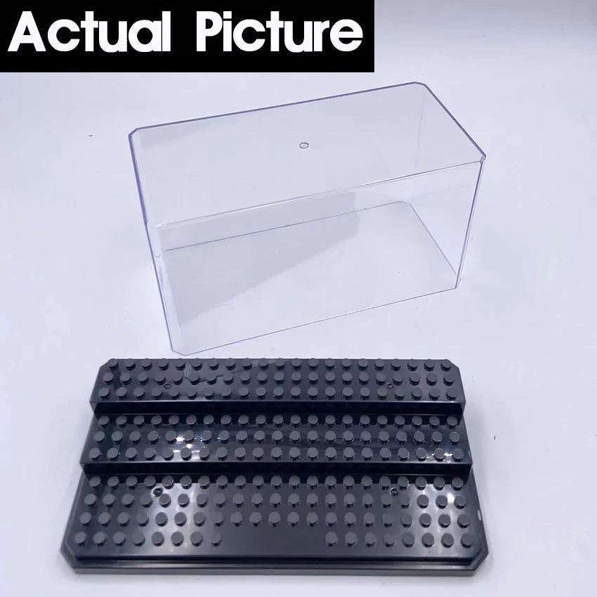 3 Steps Compatible Minifigure acrylic display box case For Building Blocks Action Figure