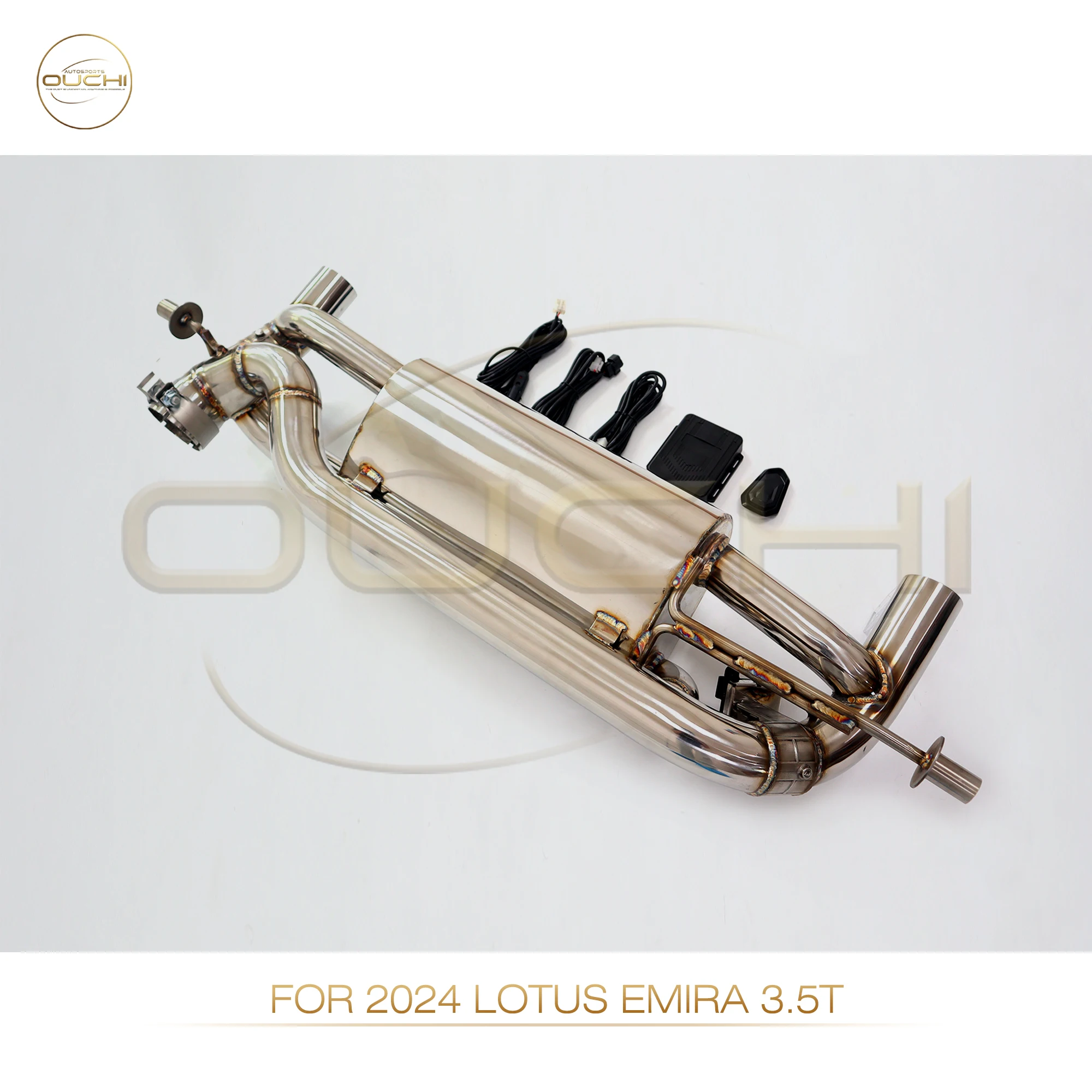 OUCHI Exclusive customization Stainless Steel Exhaust System Performance Catback for  LOTUS EMIRA 3.5T 2024+ With Valve Muffler