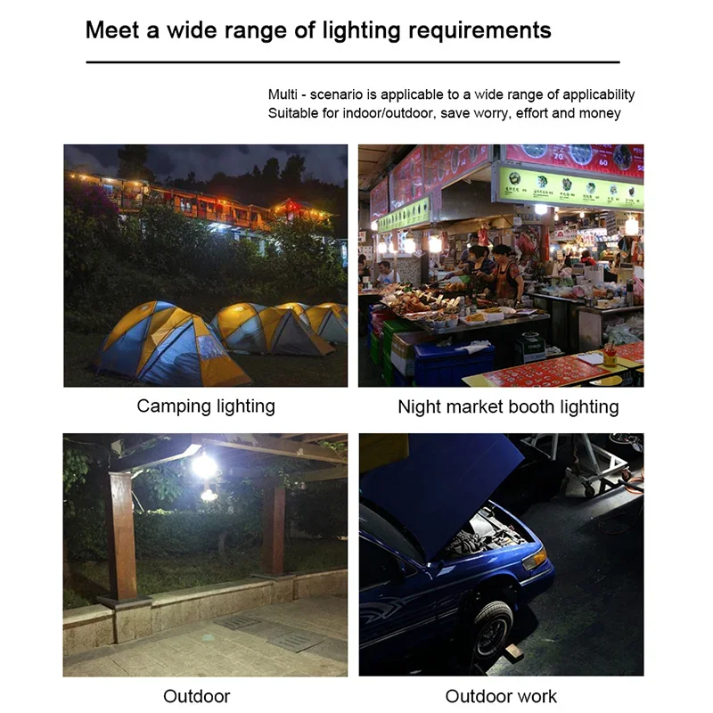 LED Portable Outdoor Lighting USB Power Supply Mini Bulb Emergency Light Student Reading Lamp