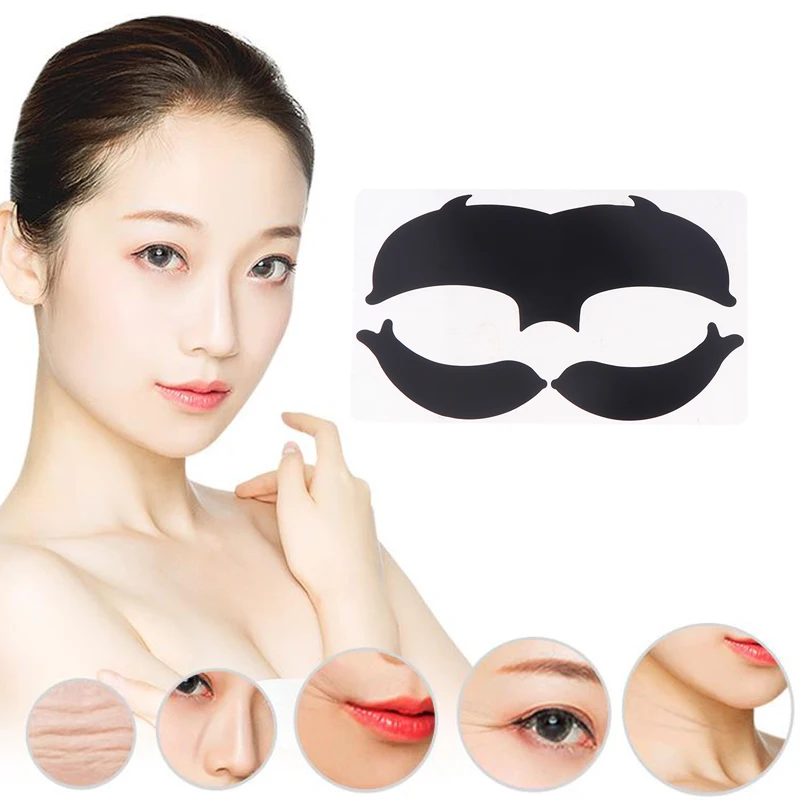 New Reusable Eye Pads Forehead Stickers Silicone Stripe Lash Lift Eyelash Extension Hydrogel Patches Under Eye Gel Patch Makeup