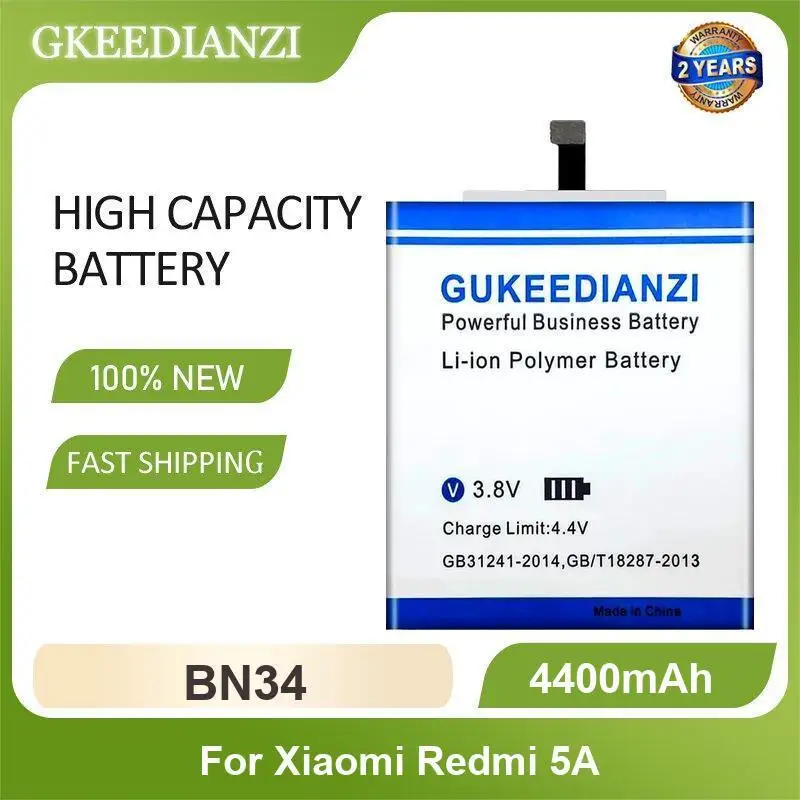 

Battery For Xiaomi Redmi 5A 5 Plus BN34 BN44 BN35 High Capacity
