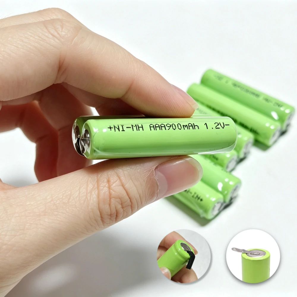 PUJIMAX AAA 1.2V 900mAh Rechargeable Battery Nickel-Metal Hydride (Ni-MH) Battery DIY Electric Toothbrush Battery Shaver