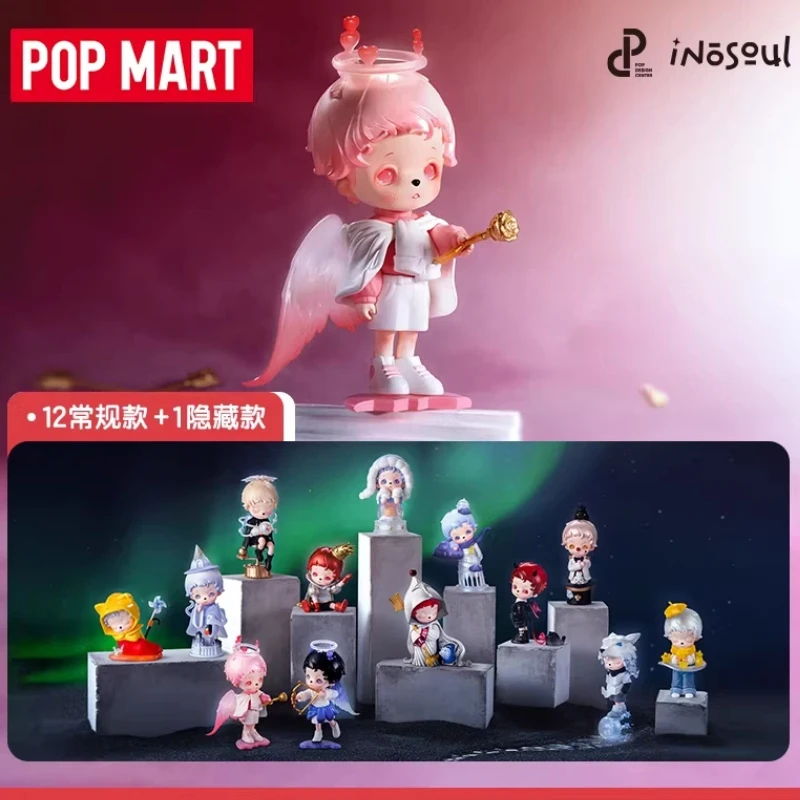 

POPMART Inosoul The Forgotten Land Series Blind Box Guess Bag Desktop Decoration Model Gift Girl Blind Bag Toys Anime Figure