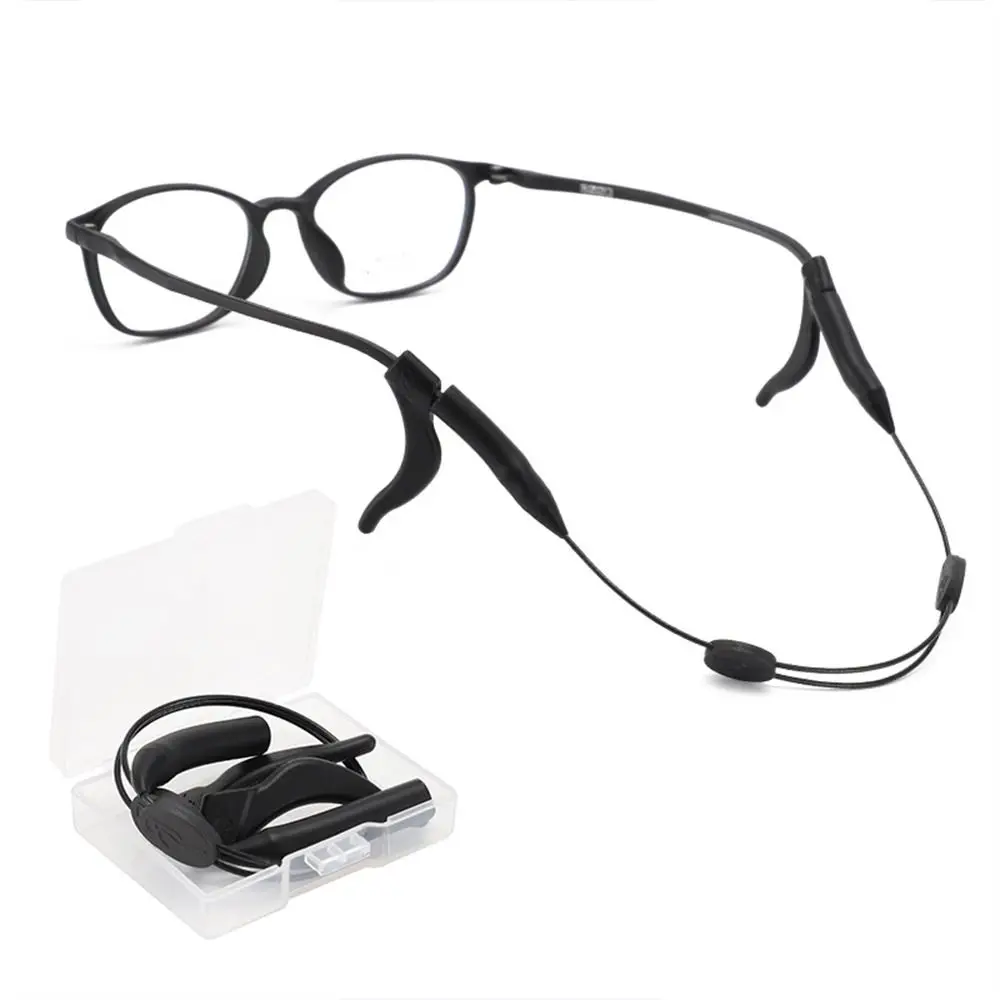 

Running Outdoor Anti Slip Cords Eyeglasses Straps Glasses Chain With Ear Hook Sunglasses String Ropes Sports Band Holder