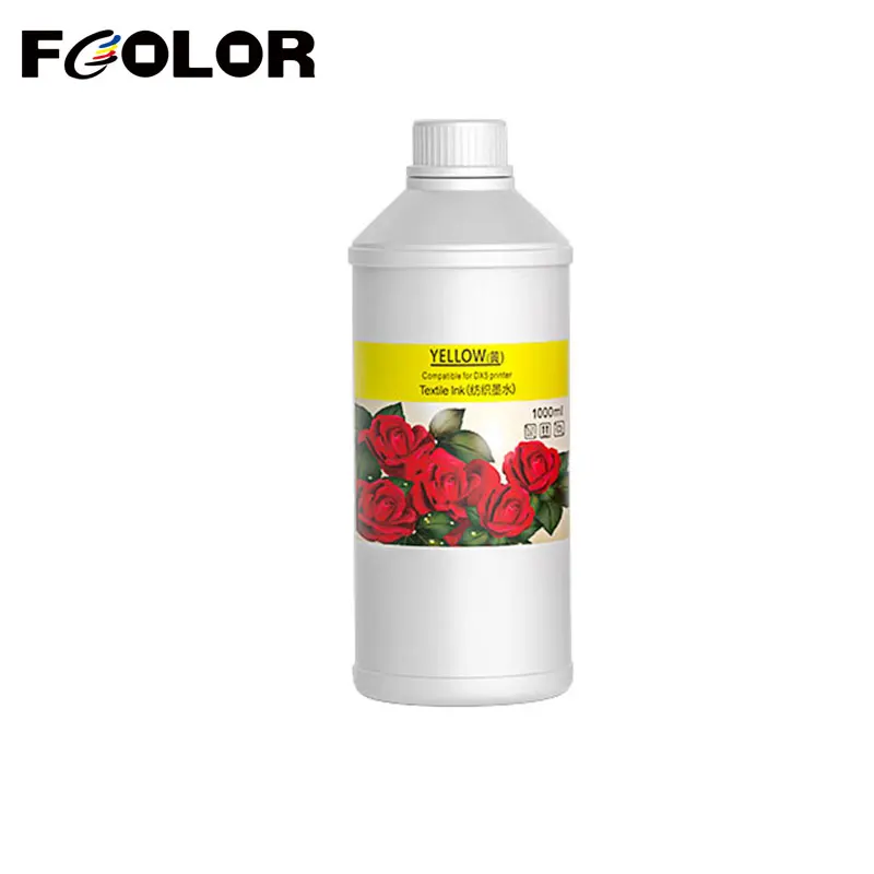 Fcolor 1000ml DTG Ink For Brother GTX Textile Garment Ink For Brother GTX Printer