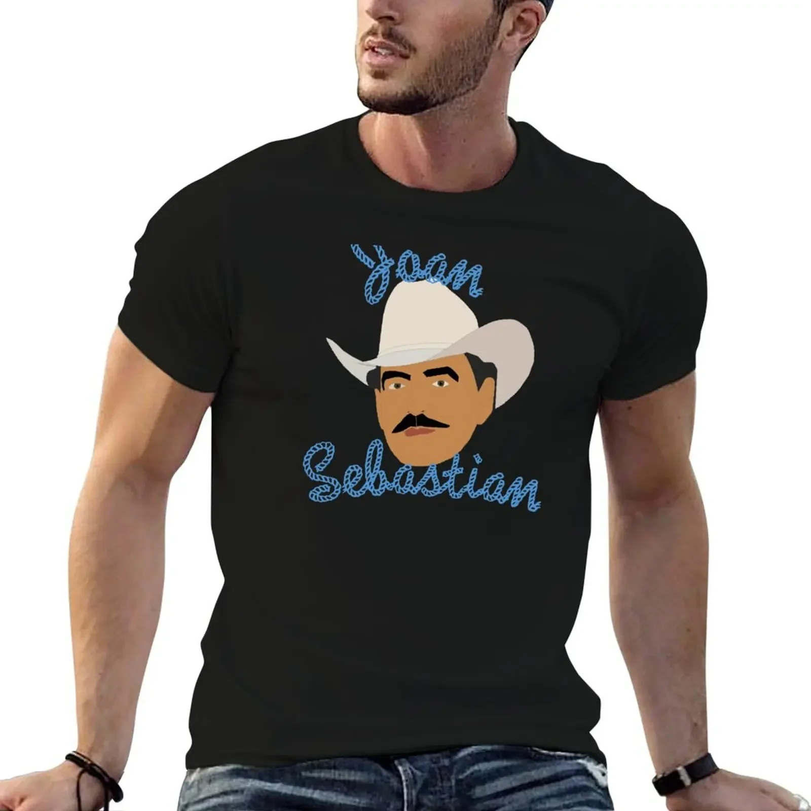 Joan Sebastian T-Shirt graphics summer top boys whites plus sizes t shirts for men cotton