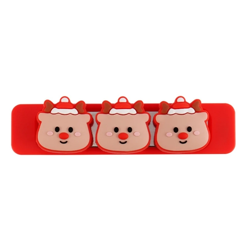 Organizadores decorativos del alambre del clip del cable Navidad para acceso fácil y rápido