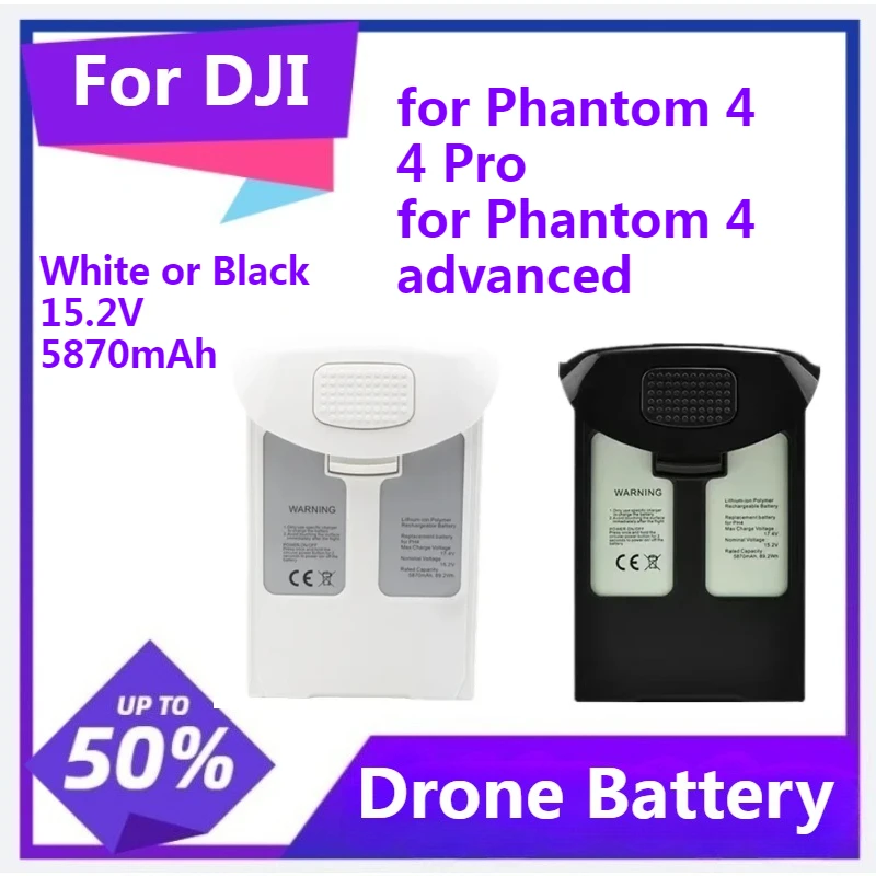 

PHA4 Battery for Phantom 4 Pro 4 for Phantom 4 15.2V 5870mAh High Energy Intelligent Spare LiPo 4S Battery