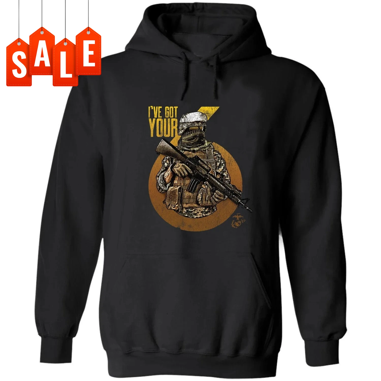 

I've Got Your 6. US Marine Corps Gift Pullover Hoodie New 100% Cotton Comfortable Casual Mens Sweatshirts Fashion Streetwear