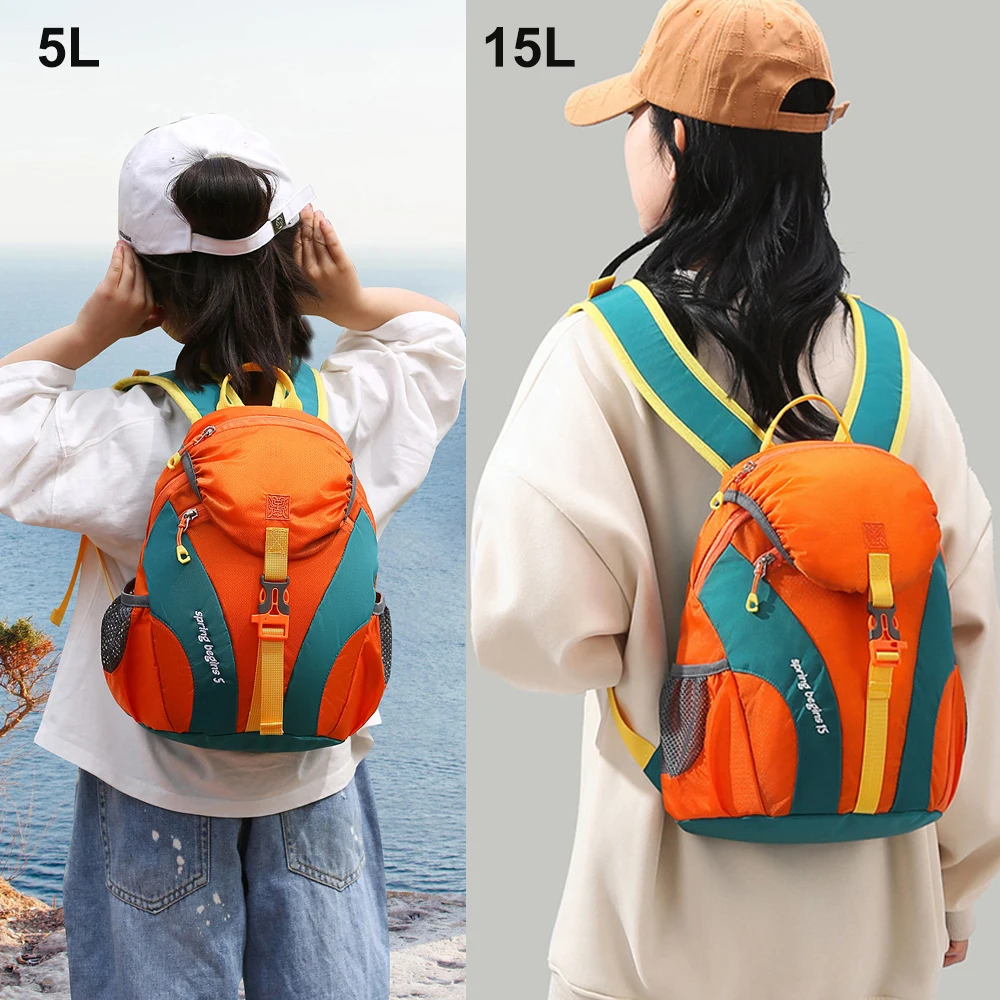 1PCS 5/15L Hiking Backpack Travel Backpack for Men Women Camping Waterproof Outdoor Hiking Daypack Lightweight Backpack