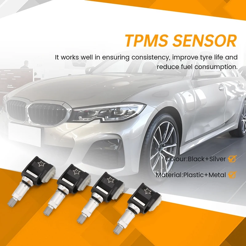 TPMS Tire Pressure Monitoring Sensor For BMW 320I 330E 520I 530E 540I M550I 840I X5 X6 X7 36106876957 36106872774